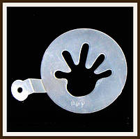 Трафарет маленький діаметр 7,4 см