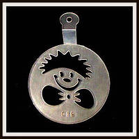 Трафарет маленький діаметр 7,4 см Клоун