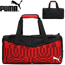 Спортивна сумка для тренувань міська дорожня сумка для Puma Individual RISE Small Bag 26L чорно-червона