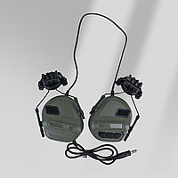 Наушники для стрільби Активні, Протишумні тактичні навушники  HEADSET-V 12+