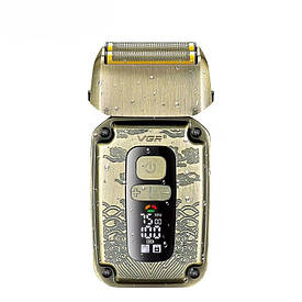 Електробритва-шейвер VGR V-337 акумуляторна з двома бритвеними головками