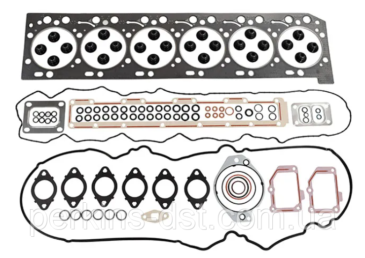 Комплект прокладок верхний для двигателя Cummins ISL 8.9, фото 1