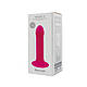 Дилдо з присоскою Adrien Lastic Hitsens 2 Pink, відмінно для страпона, макс. діам. 4см, довж. 16,7см, фото 6