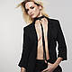 Чокер Bijoux Indiscrets MAZE — Tassel Chocker Black, фото 8