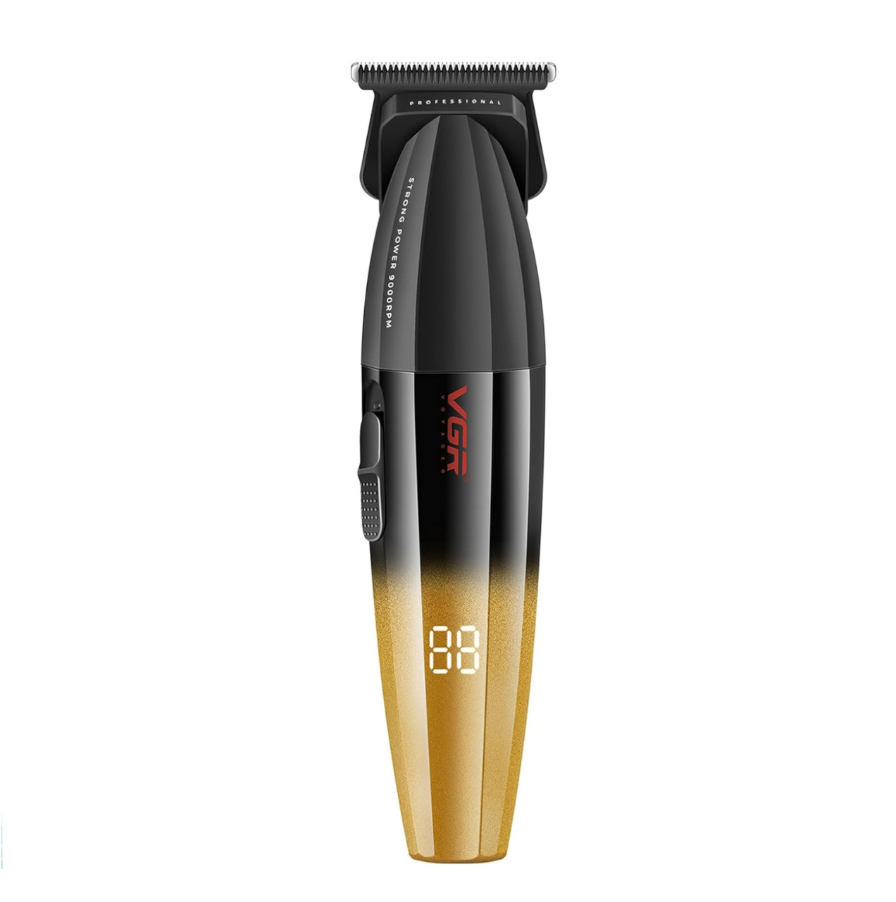 Професійний тример для окантовки і стрижки бороди VGR Professional Black&Gold (V-906-GO)