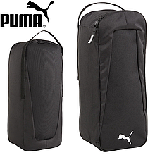 Спортивна сумка для тренувань міська дорожня сумка для взуття Puma Team GOAL Shoe Bag 10L чорна