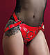 Труси для страпона Feral Feelings Strap-on Harness Red, red, фото 2