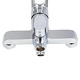 Змішувач для ванни Lidz Latwa 005 з поворотним виливом (з душовим гарнітуром) (k35) LDLAT005CRM45415 Chrome, фото 4