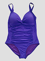 Купальник слитный закритий Марія 3002 Samegame электрик(В НАЛИЧІ ТІЛЬКИ 48 50 52 54 56 УКР р-ри), фото 5