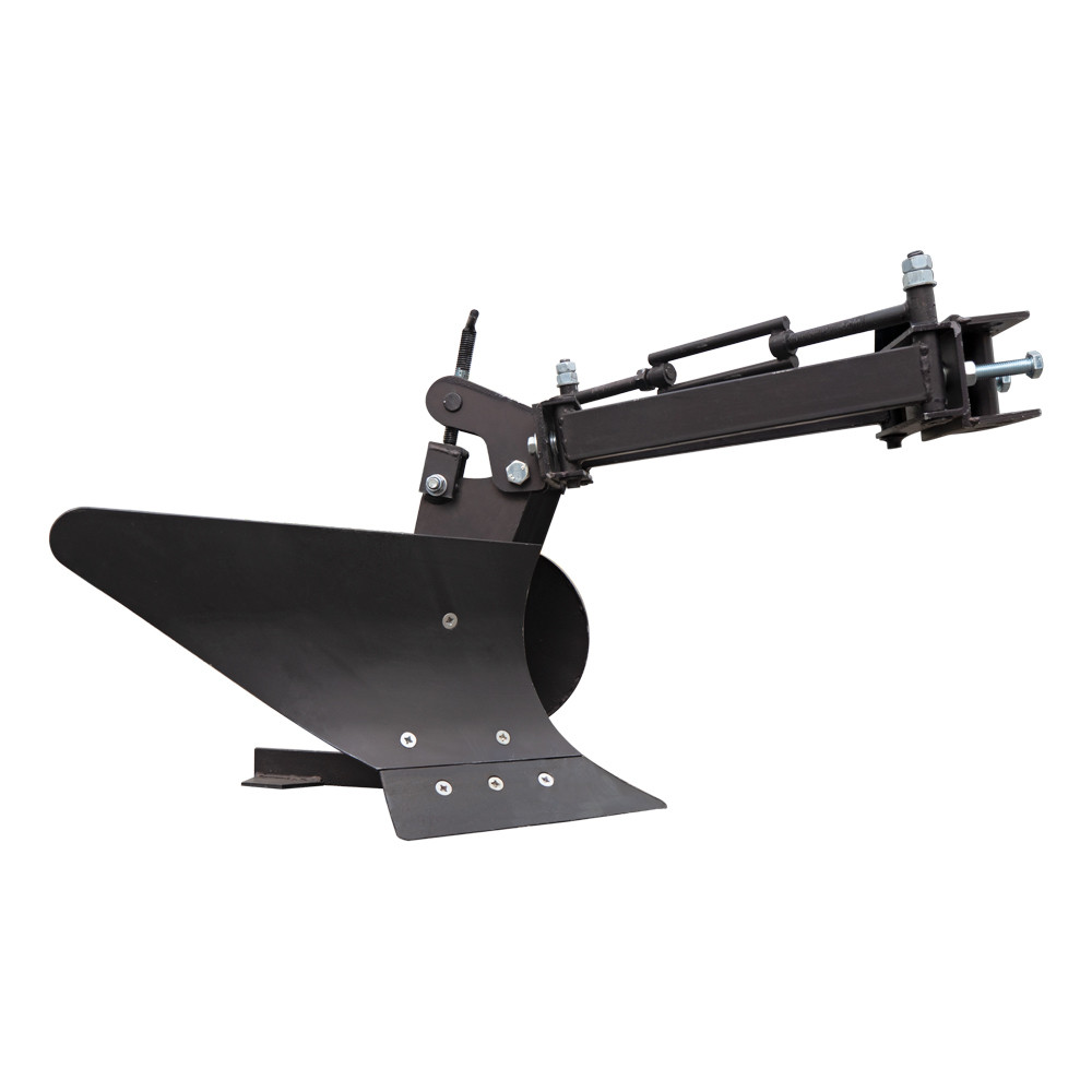 Плуг мотоблочний з опорним колесом (коротка рама) "Преміум", фото 1