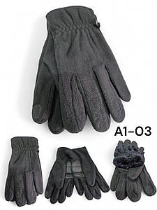 Сенсором чоловічі флісові бавовняні рукавички оптом