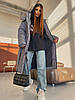 Довге жіноче зимове пальто, фото 10