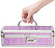 Кейс для зберігання секс-іграшок BMS Factory - The Toy Chest Lokable Vibrator Case Purple з кодовим, фото 4