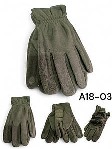 Сенсором чоловічі флісові бавовняні рукавички оптом