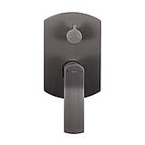 Душова система універсальна Qtap Slavonice прихованого монтажу на два споживача QTSLA113GMB45899 Gunmetal, фото 4