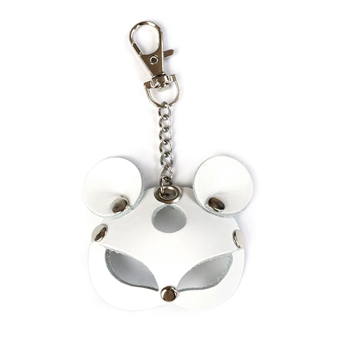 Брелок на карабіні для ключів Art of Sex Mouse, Білий, фото 1