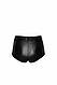 Шортики Noir Handmade F318 Wild crocodile printed wetlook shorts - S, фото 7