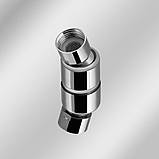 Лійка для верхнього душу Лейки Lidz Лейка 230 300x300 мм прямокутна LDNIA230NKS32453 Nickel, фото 4