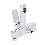 Змішувач для ванни Qtap Vlasta New (з душовим гарнітуром) QTVLA259CRM45642 Chrome, фото 3