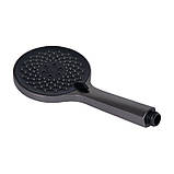 Змішувач для ванни Qtap Vlasta New з довгим поворотним виливом (з душовим гарнітуром) QTVLA260GMB45645, фото 5