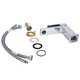 Змішувач для раковини Qtap Gemini QTGEM270CRM45673 Chrome, фото 4