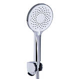 Змішувач для ванни Qtap Taurus з довгим поворотним виливом (з душовим гарнітуром) QTTAU260CRM45663 Chrome, фото 5