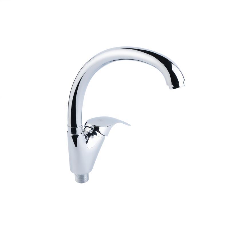 Змішувач для кухні Lidz Mars 007F (k40) LDMAR007FCRM34857 Chrome, фото 1