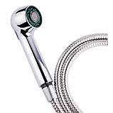 Змішувач для кухні Lidz Mars 011 з висувним виливом (k40) LDMAR011CRM34859 Chrome, фото 5