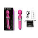 Вібромасажер 2в1 Dorcel Dual Orgasms Magenta класичний масажер і вібратор з перлинним масажем, фото 5