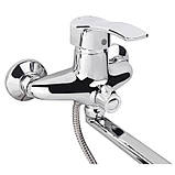 Змішувач для ванни Lidz Anny 005 з поворотним виливом (з душовим гарнітуром) (k40) LDANN005CRM35120 Chrome, фото 3