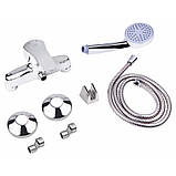 Змішувач для душу Lidz Anny 010 (з душовим гарнітуром) (k40) LDANN010CRM35124 Chrome, фото 5