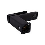 Змішувач для раковини Qtap Gemini (з гігієнічним душем) QTGEM272BLM45690 Black Matt, фото 5