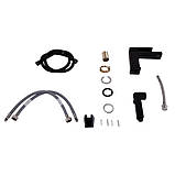 Змішувач для раковини Qtap Gemini (з гігієнічним душем) QTGEM272BLM45690 Black Matt, фото 7