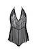 Боди Passion LEAFA BODY black XXL/XXXL - ECO Passion, фото 3
