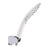 Змішувач для ванни Qtap Grand з поворотним виливом (з душовим гарнітуром) QTGRAWCR005 Chrome/White, фото 6