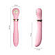 Пульсатор із підігрівом Zalo Sweet Magic - Desire Fairy Pink, турбо режим, фото 2