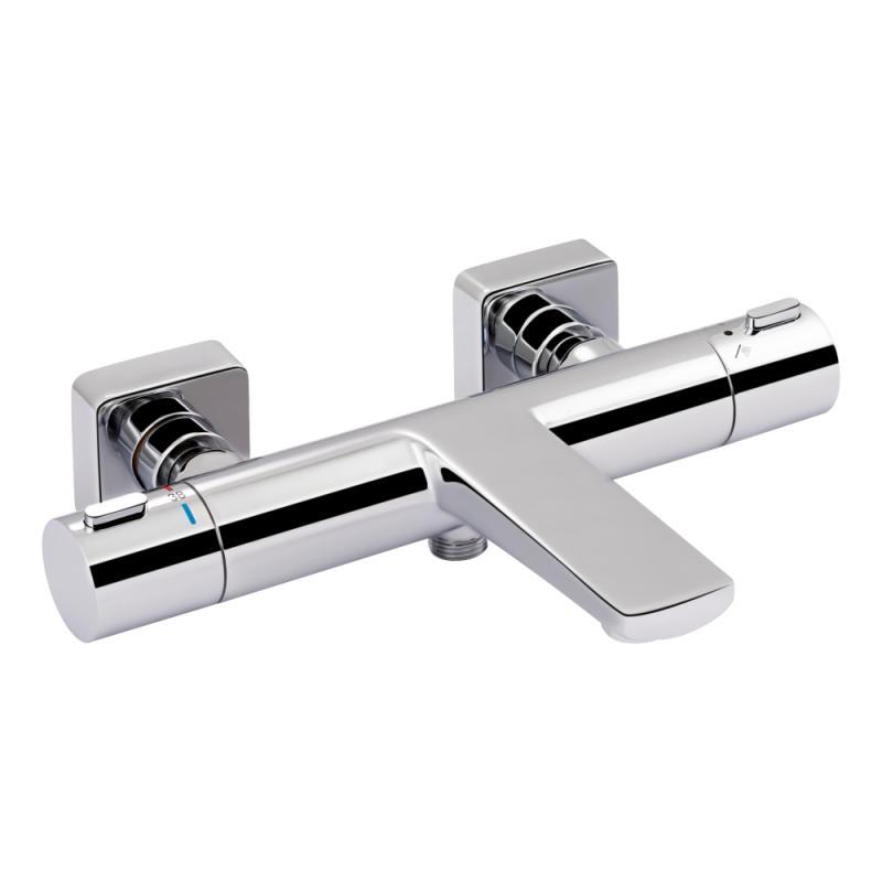 Змішувач для ванни Qtap Votice термостатичний QVTC30T105GC Chrome, фото 1