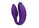Смарт-вібратор для пар We-Vibe Sync 2 Purple, 10 віброрежимів, пульт ДК, фото 5