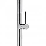 Змішувач для кухні з висувним виливом Qtap Lenicka QTLEN9138103UC Chrome, фото 6