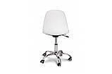 Стілець комп'ютерний Марсель екошкіра колір білий ТМ Мікс Меблі, фото 2