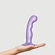 Насадка для страпона Strap-On-Me Dildo Plug P&G Lilas Metallic M, фото 3