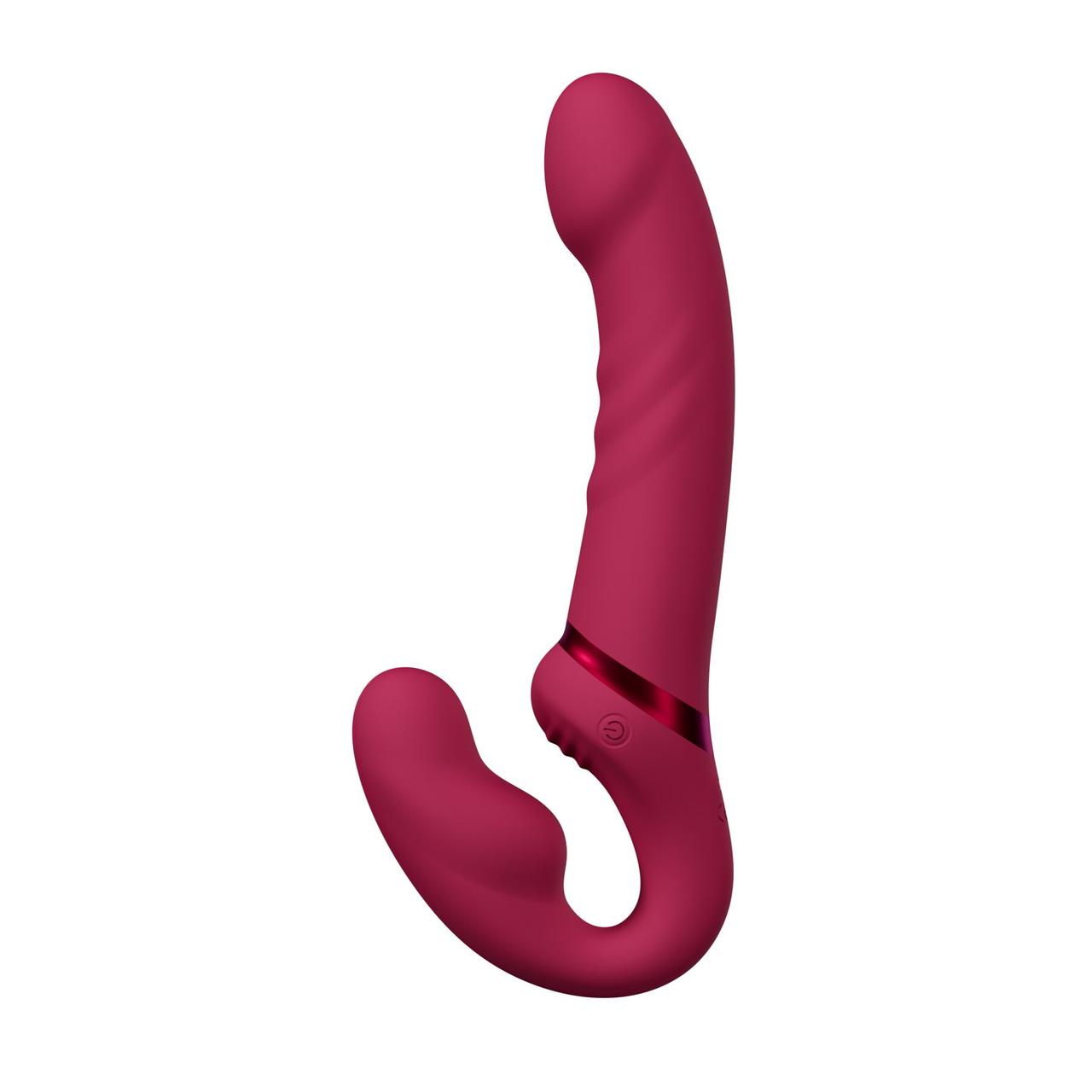 Безремінний смарт-страпон Lovense Lapis vibrating strapless strap-on, 3 мотори, фото 1