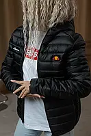 Куртка Ellesse жіноча весняна осіння стьобана Еліс чорна