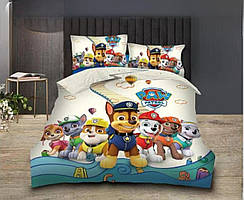 Дитяча фланелева полуторна постільна білизна/Комплект постільної білизни/припочинна білизна