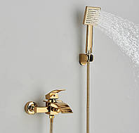 Змішувач для ванни та душу FUTURA 583-22 Золото
