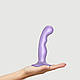 Насадка для страпона Strap-On-Me Dildo Plug P&G Lilas Metallic S, фото 2