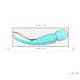 Вібромасажер LELO Smart Wand 2 Large Aqua, фото 2