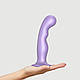 Насадка для страпона Strap-On-Me Dildo Plug P&G Lilas Metallic XL, фото 2