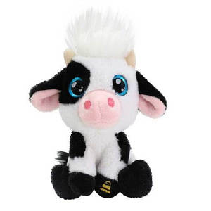 М'яка іграшка Корівка (12 см) звірятка на фермі Cutekins