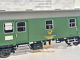 Модель 4х основного поштового вагона, принадлежнicть DB, масштаб 1:87, H0 PIKO 53261, фото 3